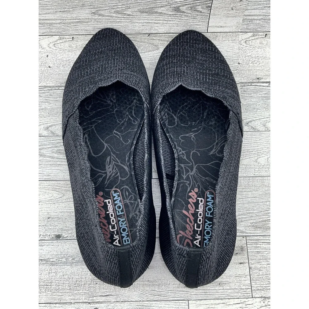 Skechers‎ Shoes Womens Size 6.5 Pointed Loafers Air Cooled Memory Foam Flats
